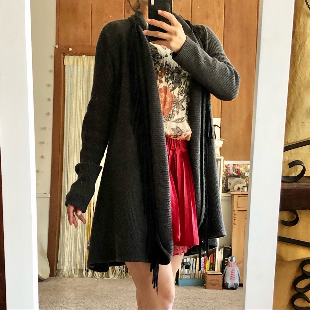 Ella Moss Fringe Cardigan